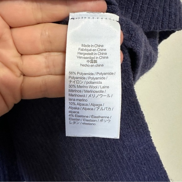 J Crew Turtleneck Sweater in Supersoft Merino Alpaca Yarn - Picture 6 of 8